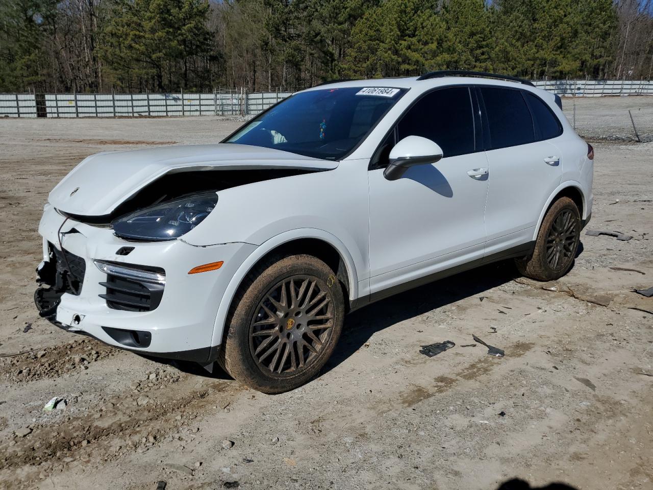 PORSCHE CAYENNE 2018 wp1aa2a28jka00815