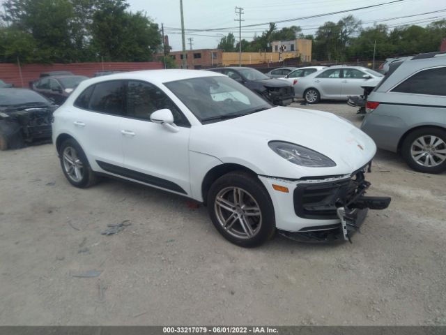 PORSCHE MACAN 2022 wp1aa2a52nlb01357