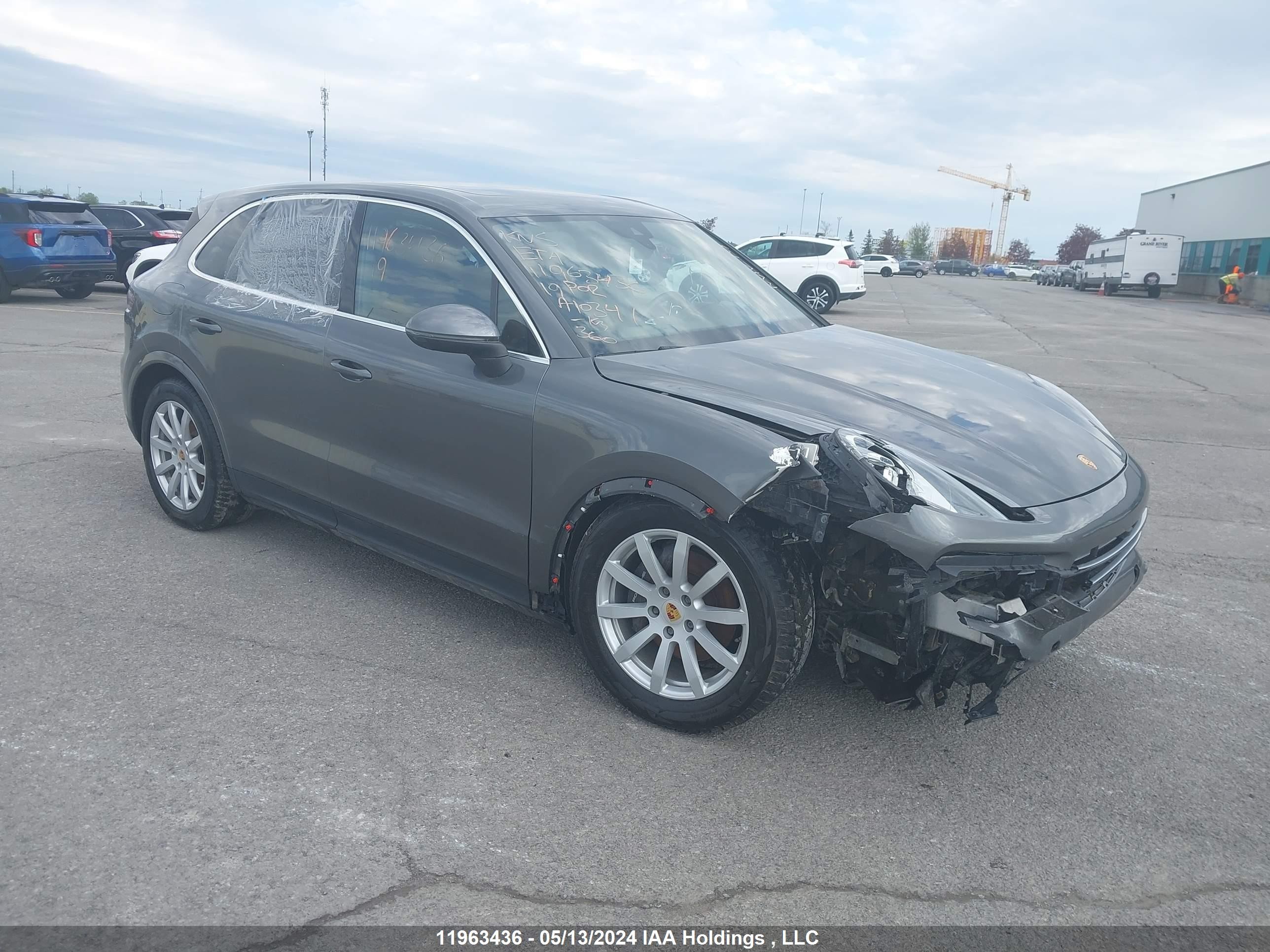 PORSCHE CAYENNE 2019 wp1aa2ay3kda10341