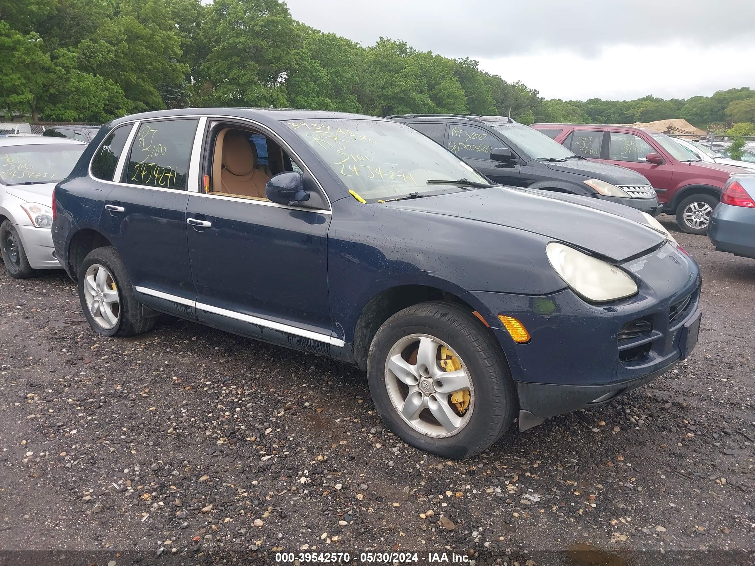 PORSCHE CAYENNE 2004 wp1ab29p24la60987