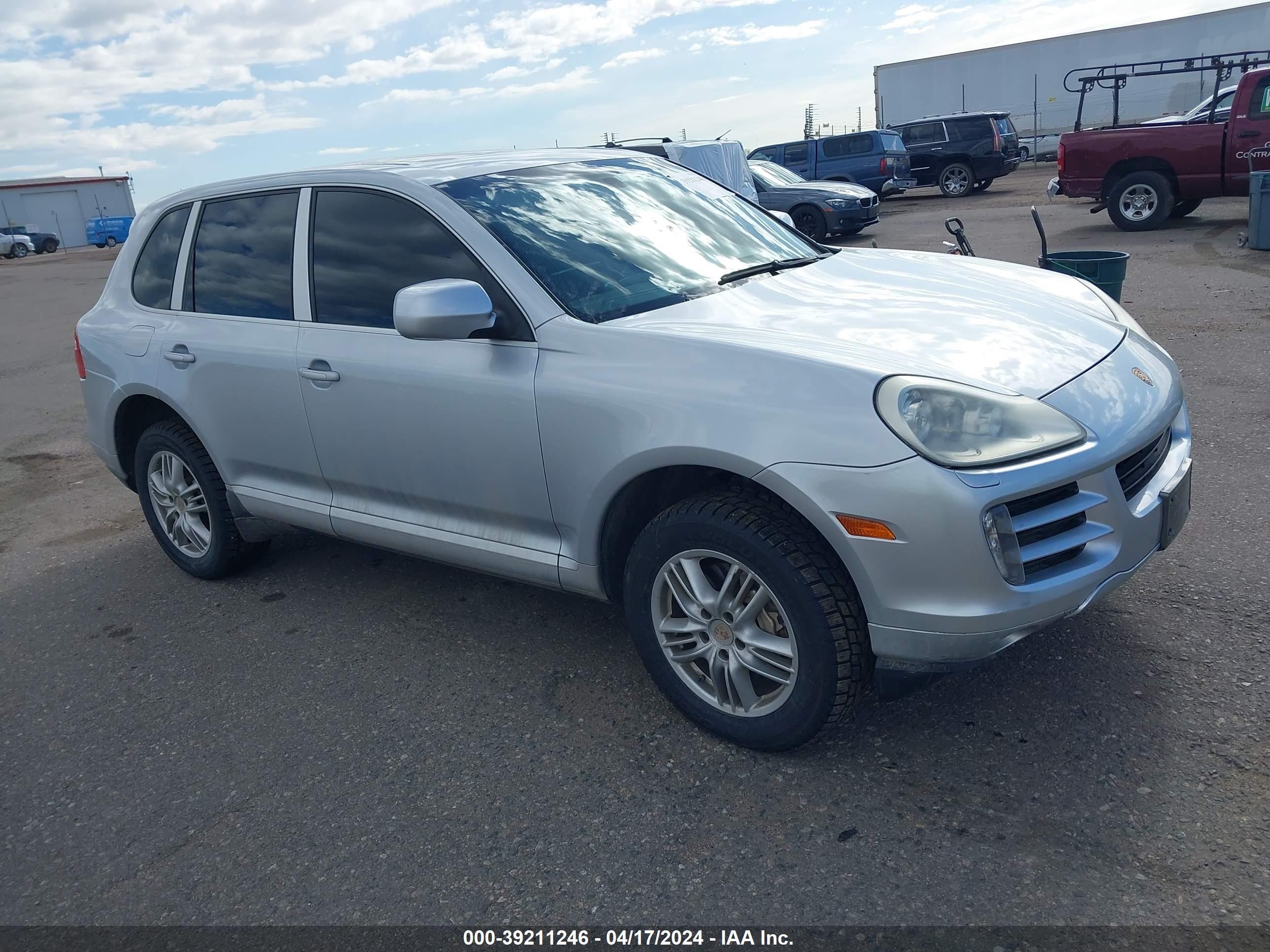 PORSCHE CAYENNE 2008 wp1ab29p48la41251