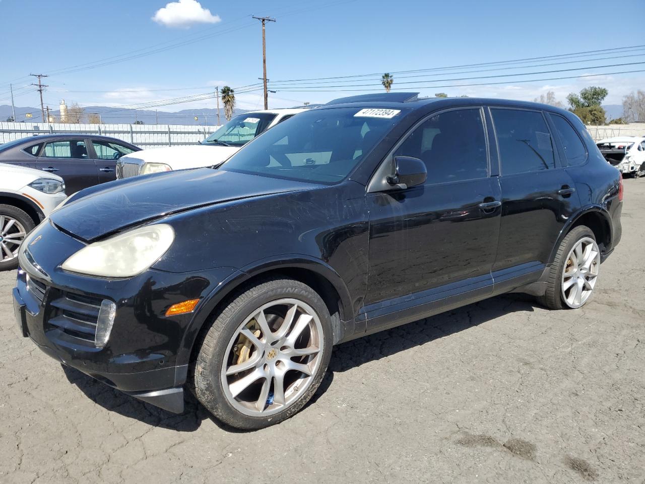 PORSCHE CAYENNE 2008 wp1ab29p98la53539