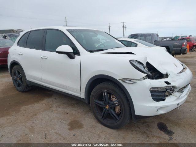 PORSCHE CAYENNE 2014 wp1ab2a21ela59413