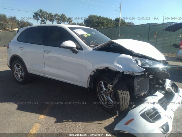 PORSCHE CAYENNE 2016 wp1ab2a24gla92375