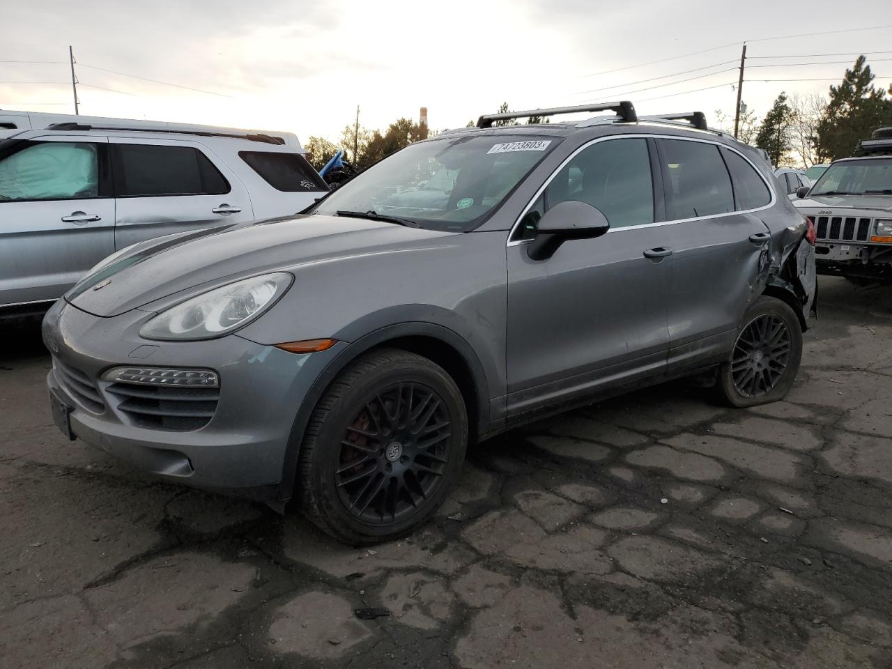 PORSCHE CAYENNE 2013 wp1ab2a25dla80277