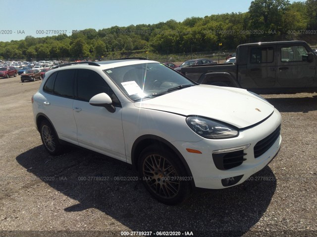 PORSCHE CAYENNE 2016 wp1ab2a26gla92393