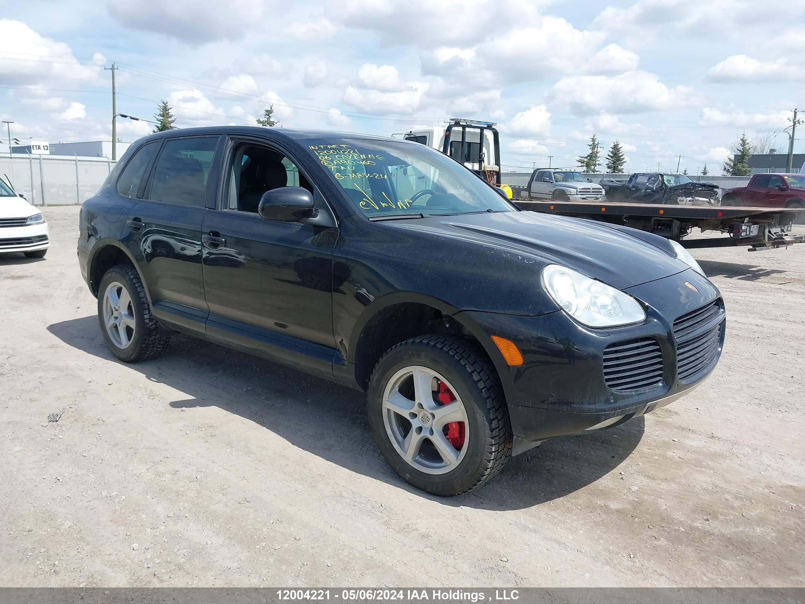 PORSCHE CAYENNE 2006 wp1ac29p26la90460