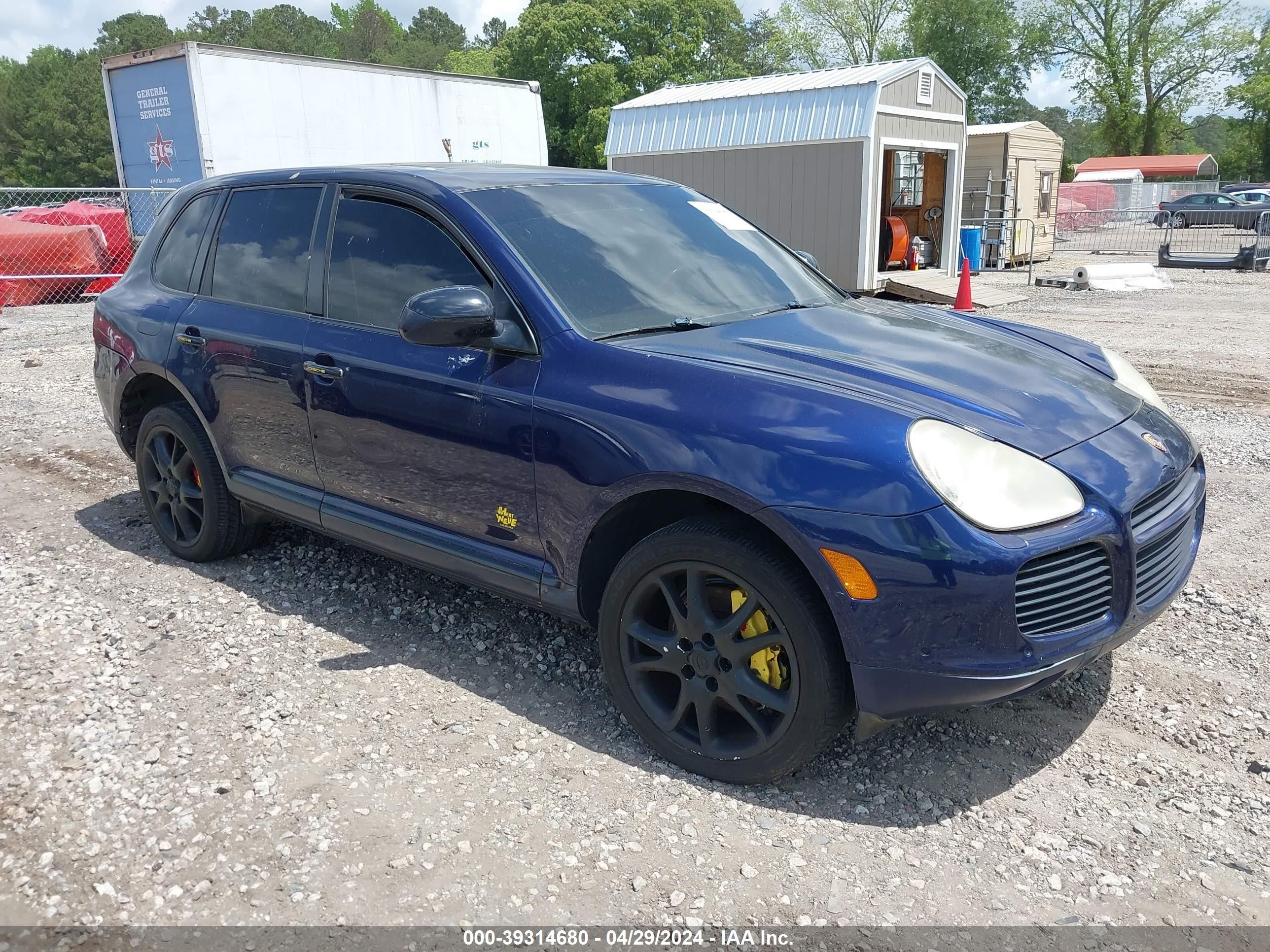 PORSCHE CAYENNE 2004 wp1ac29p44la90361