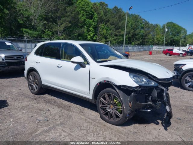 PORSCHE CAYENNE E-HYBRID 2017 wp1ae2a20hla69104