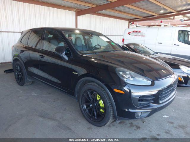 PORSCHE CAYENNE E-HYBRID 2015 wp1ae2a26fla52921