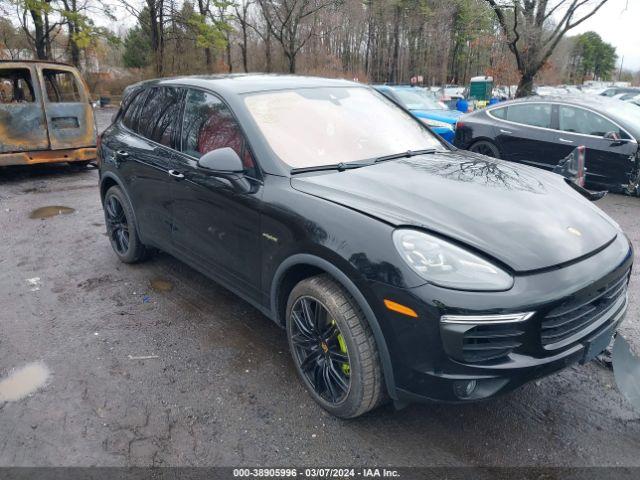 PORSCHE CAYENNE E-HYBRID 2016 wp1ae2a26gla16017