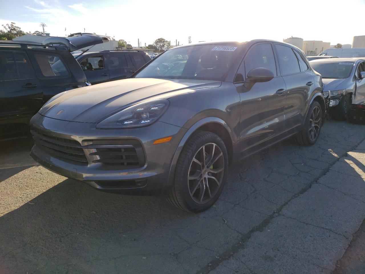 PORSCHE CAYENNE 2021 wp1ae2ay1mda24813