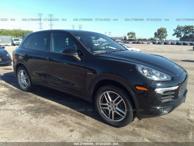 PORSCHE CAYENNE 2015 wp1af2a22fla30962