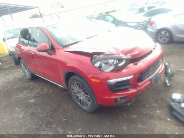 PORSCHE CAYENNE 2015 wp1af2a26fla35128