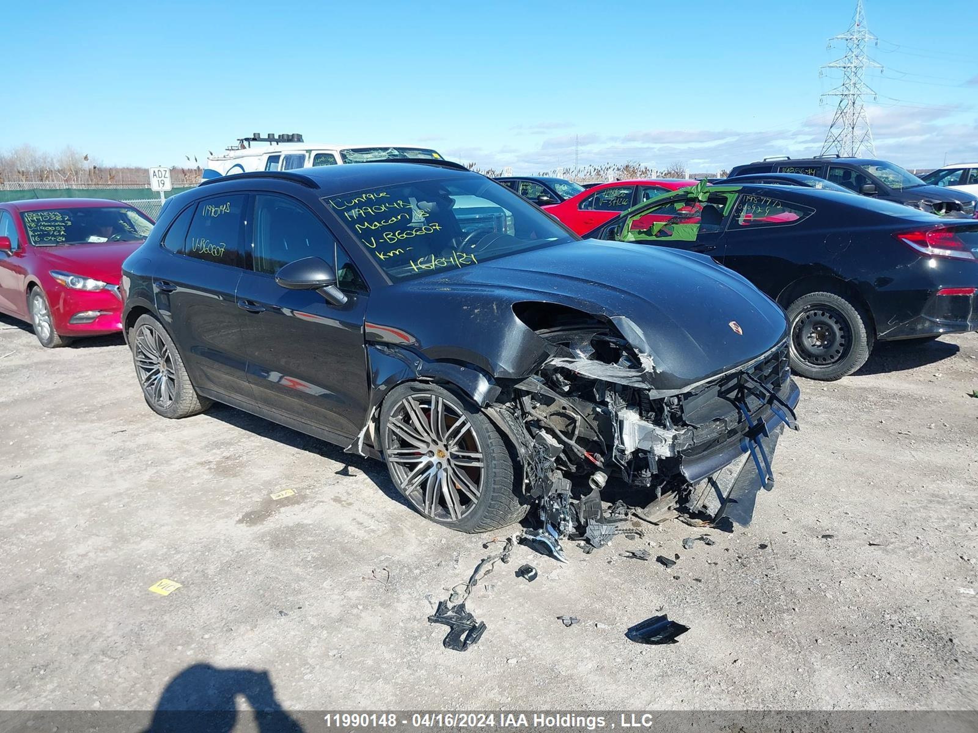 PORSCHE MACAN 2018 wp1ag2a57jlb60607