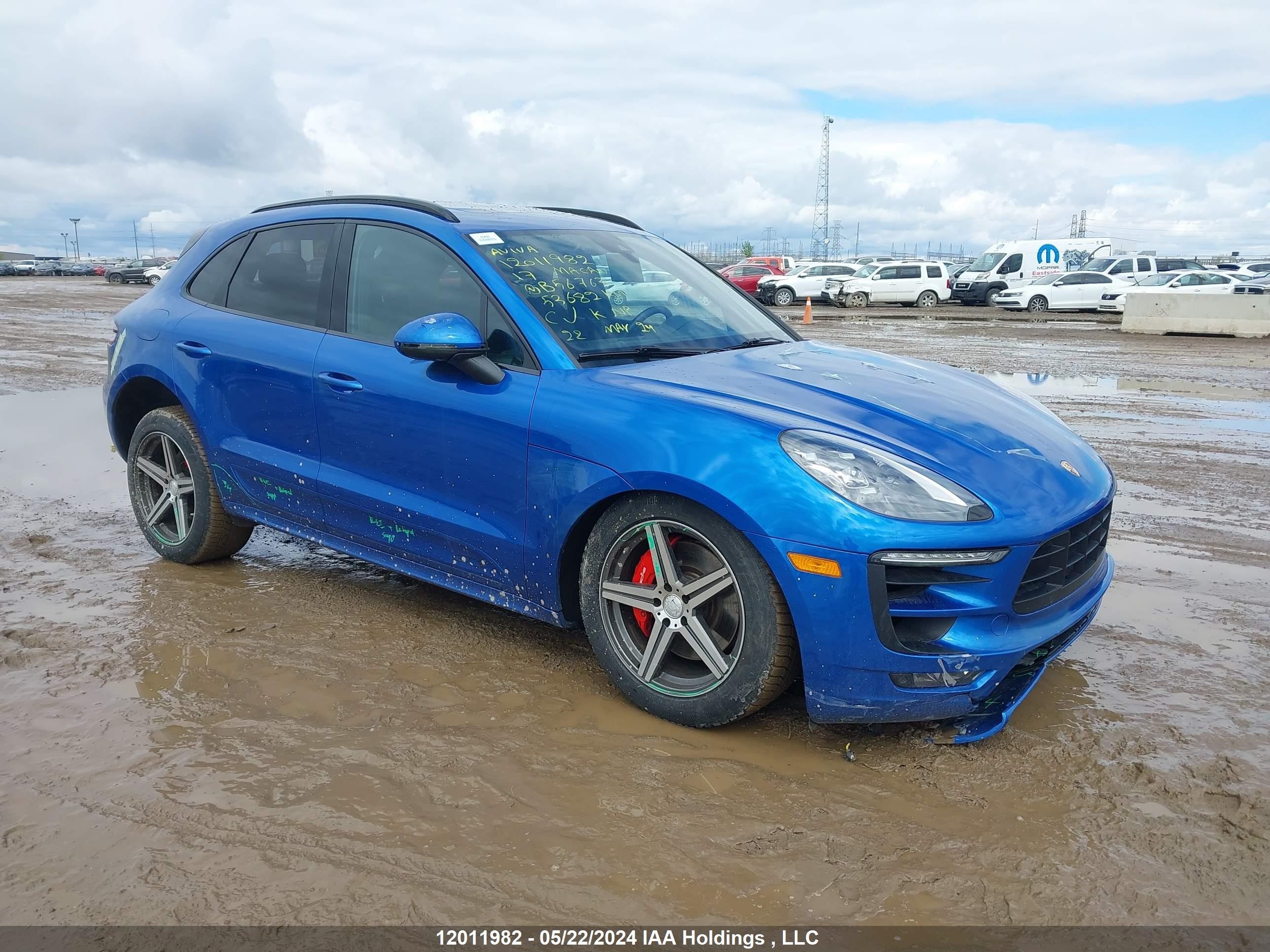 PORSCHE MACAN 2017 wp1ag2a59hlb56763