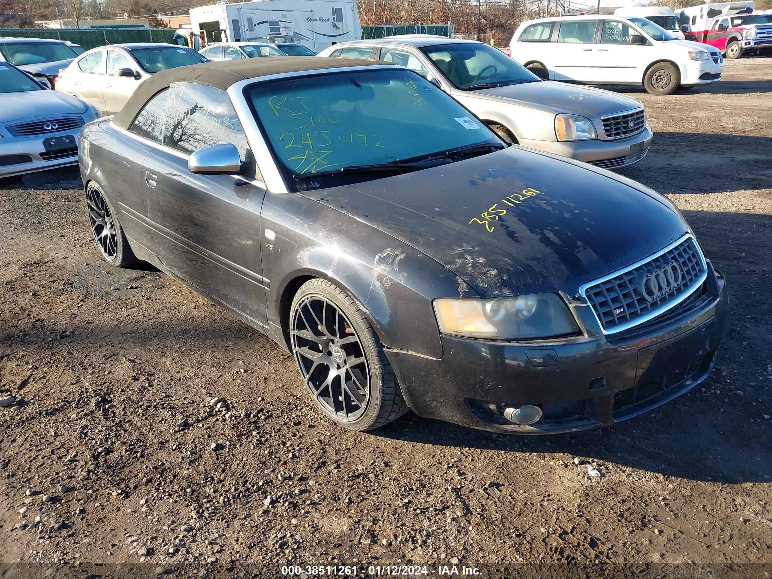 AUDI S4 2006 wuarl48h16k900082