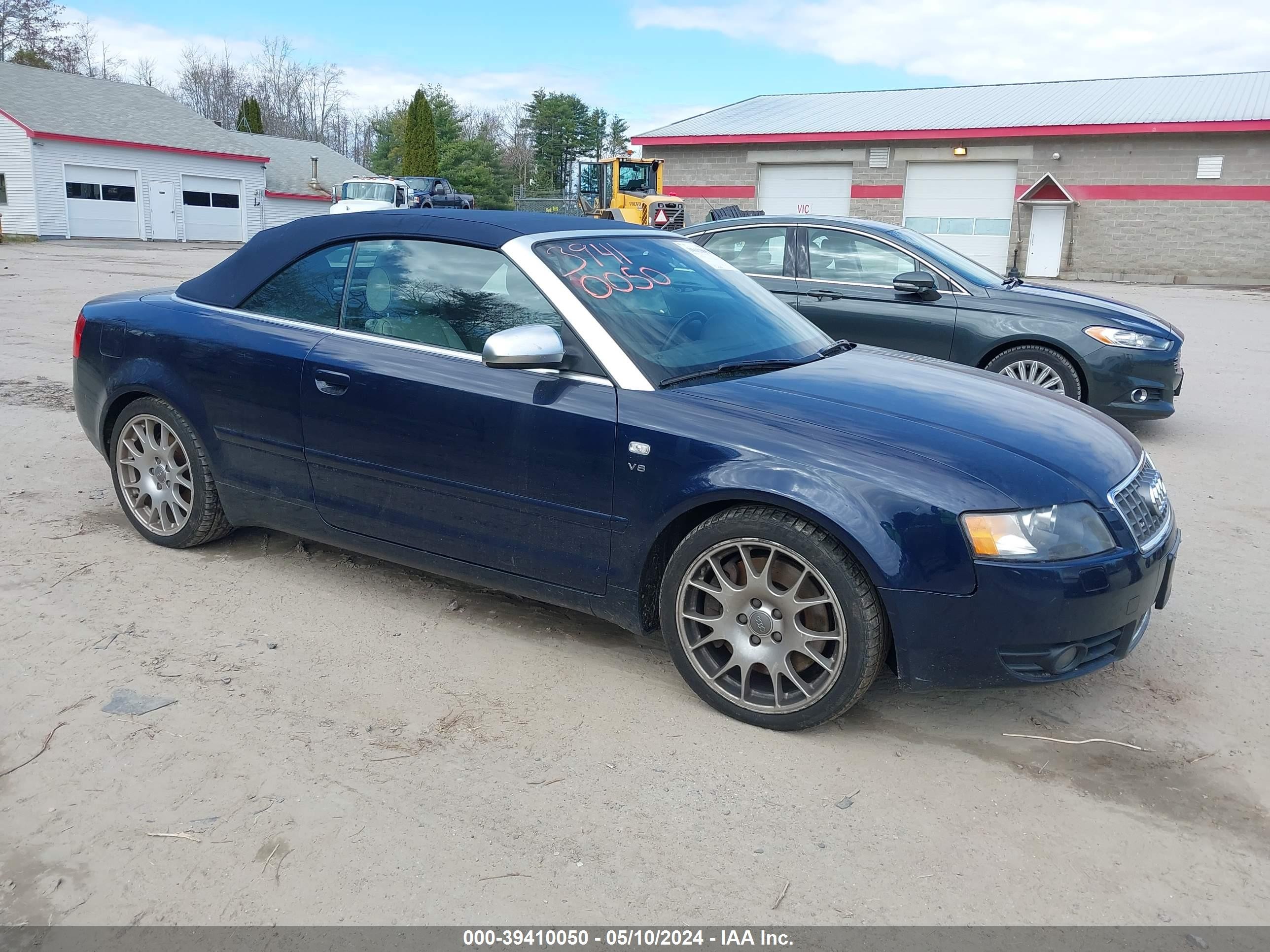 AUDI S4 2006 wuarl48h16k900776