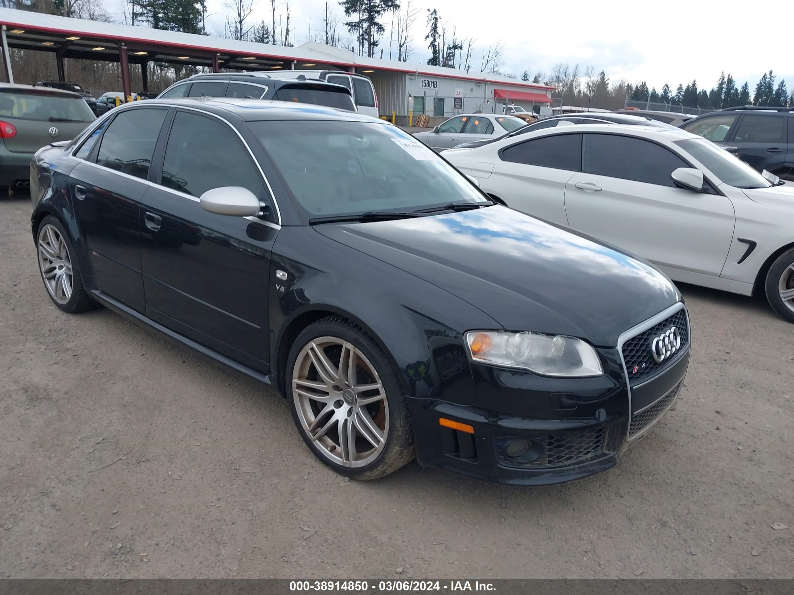 AUDI RS4 2007 wuaru78e87n907888