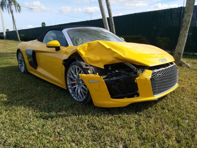 AUDI R8 SPYDER 2017 wuavacfx2h7904933