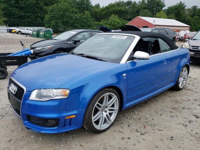 AUDI RS4 QUATTR 2008 wuayu48h38k800416