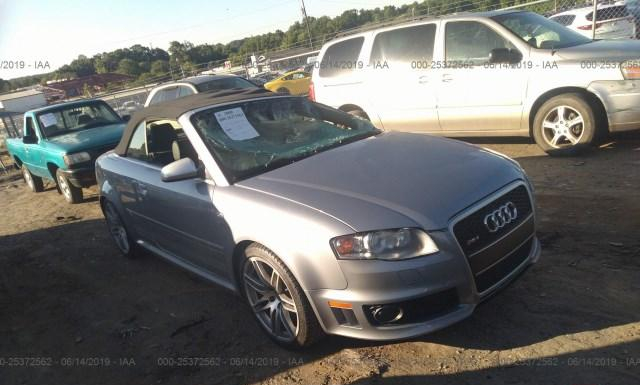 AUDI RS4 2008 wuayu48h98k800338