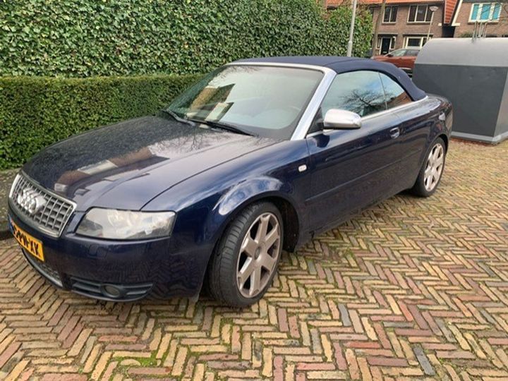 AUDI A4 CABRIOLET 2004 wuazzz8h05k901122