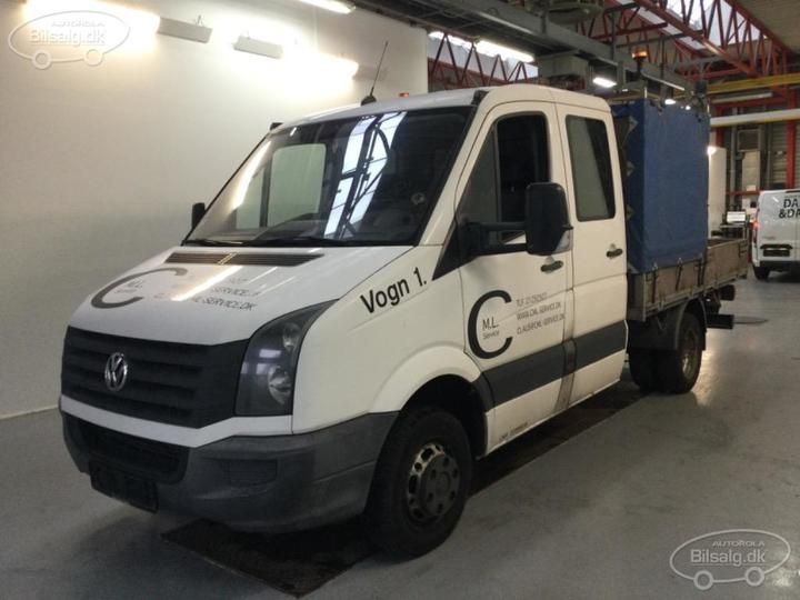 VOLKSWAGEN CRAFTER FLATBED DOUBLE CAB 2012 wv1zzz2fzc7008973