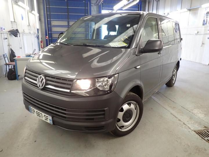 VOLKSWAGEN TRANSPORTER VAN 2017 wv1zzz7hzjh018373