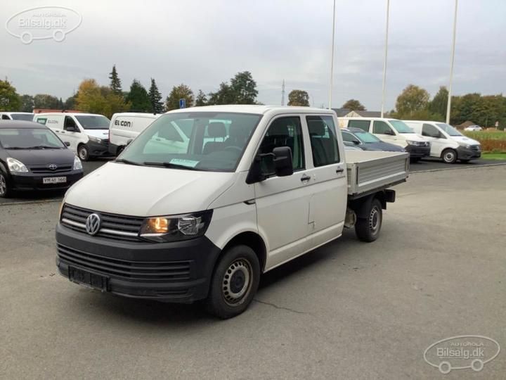 VOLKSWAGEN TRANSPORTER FLATBED DOUBLE CAB 2019 wv1zzz7jzkx018930