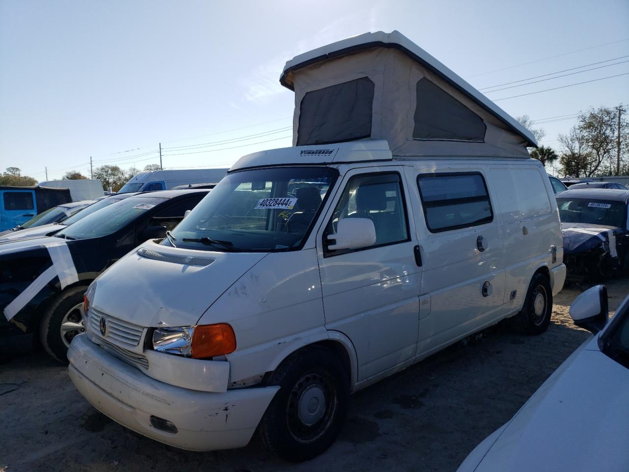 VOLKSWAGEN EUROVAN 2003 wv2eb47003h000892