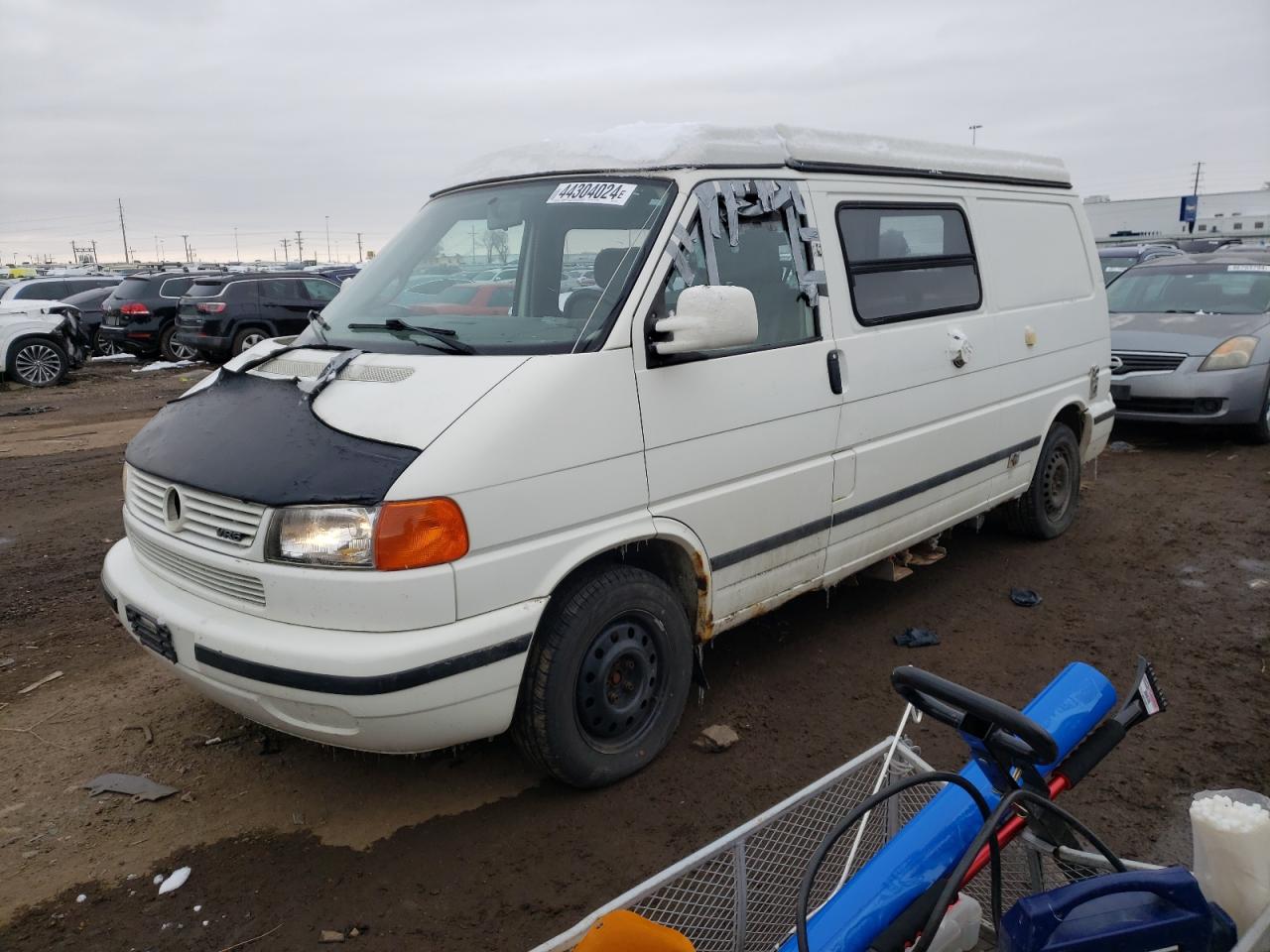 VOLKSWAGEN EUROVAN 1997 wv2eh8709vh132784