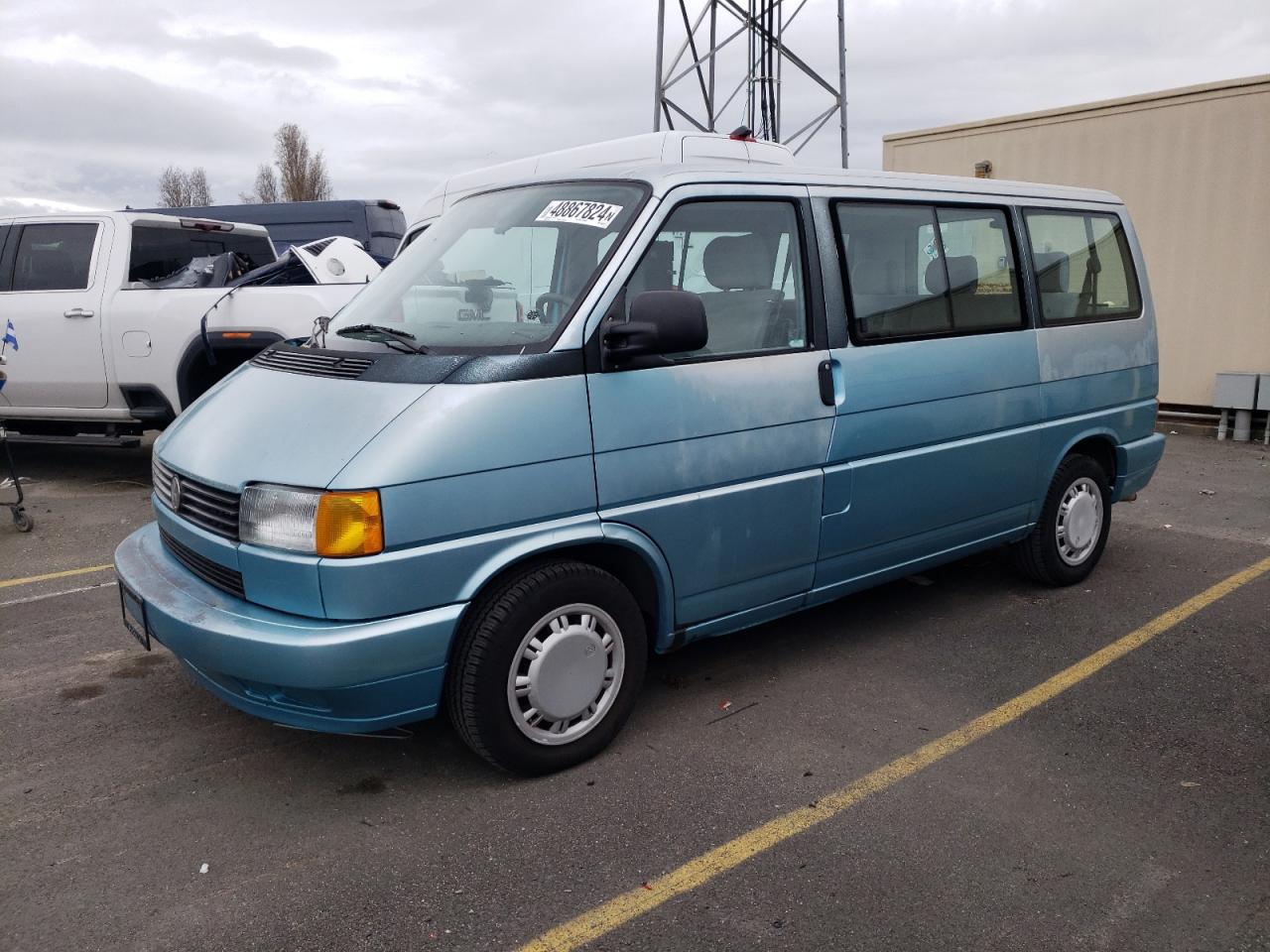 VOLKSWAGEN EUROVAN 1993 wv2md0704ph038016