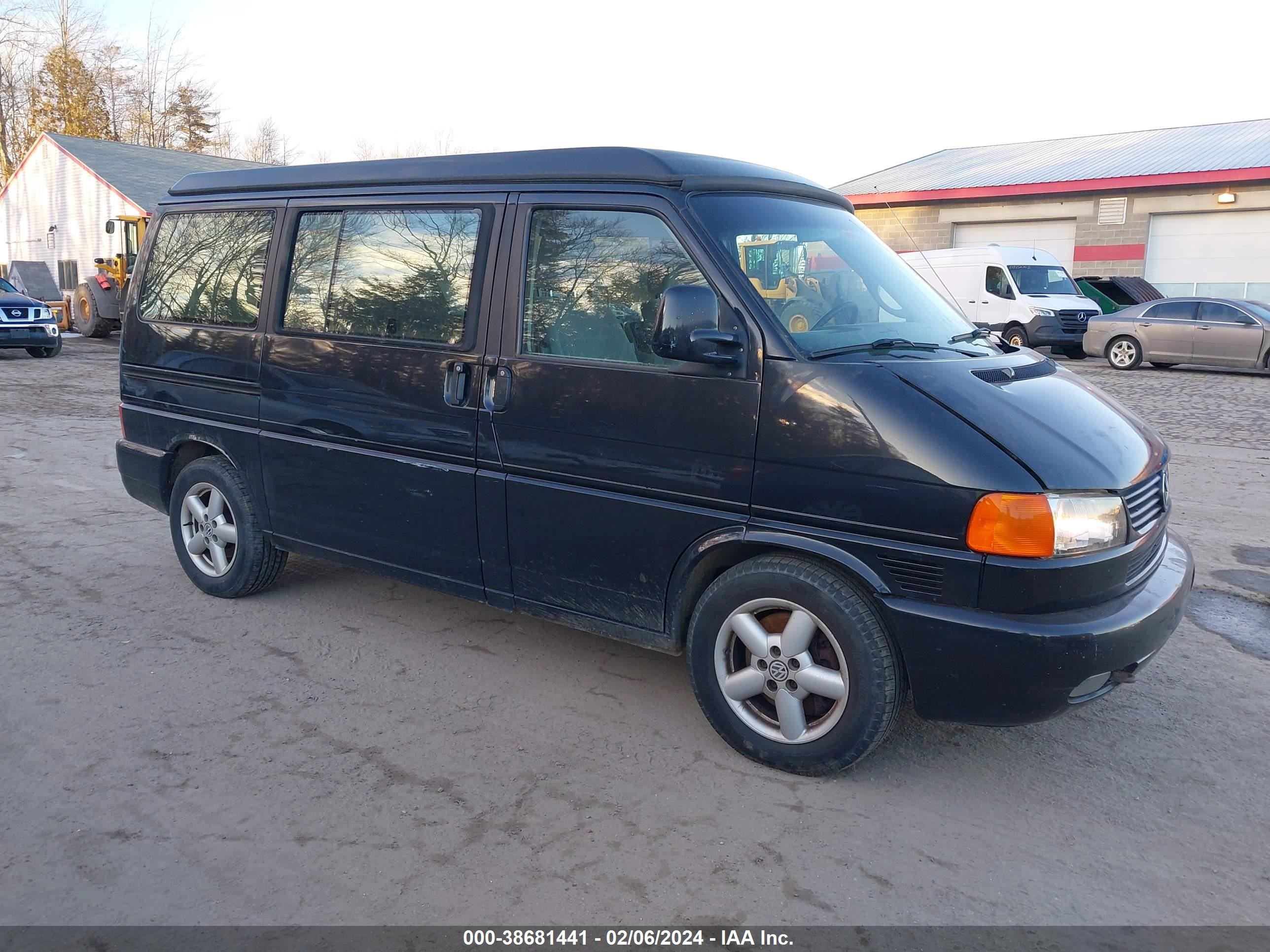 VOLKSWAGEN EUROVAN 2002 wv2nb47062h109551