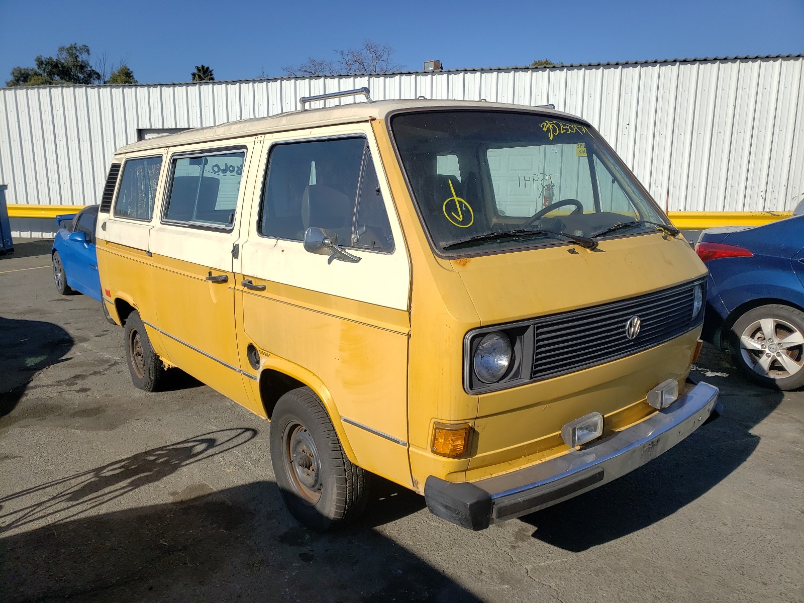 VOLKSWAGEN VANAGON BU 1982 wv2ya0252ch125680