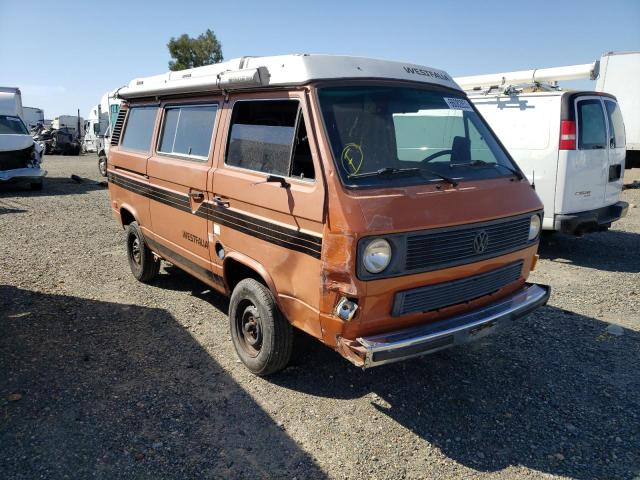 VOLKSWAGEN VANAGON CA 1984 wv2zb0258eh133819