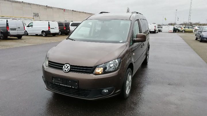 VOLKSWAGEN CADDY MAXI COMBI 2013 wv2zzz2kzex022390