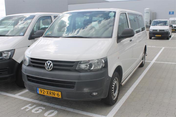 VOLKSWAGEN TRANSPORTER KOMBI 2012 wv2zzz7hzch141096