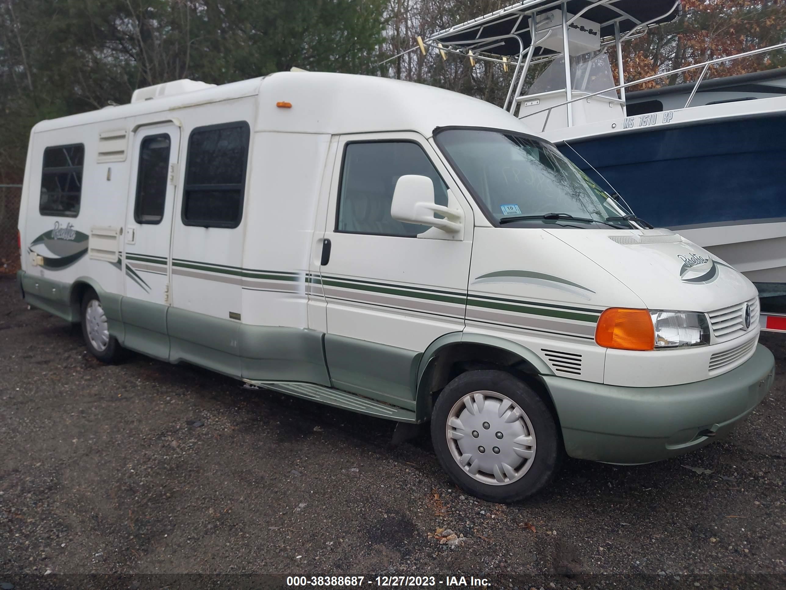 VOLKSWAGEN EUROVAN 2001 wv3ab47011h123110