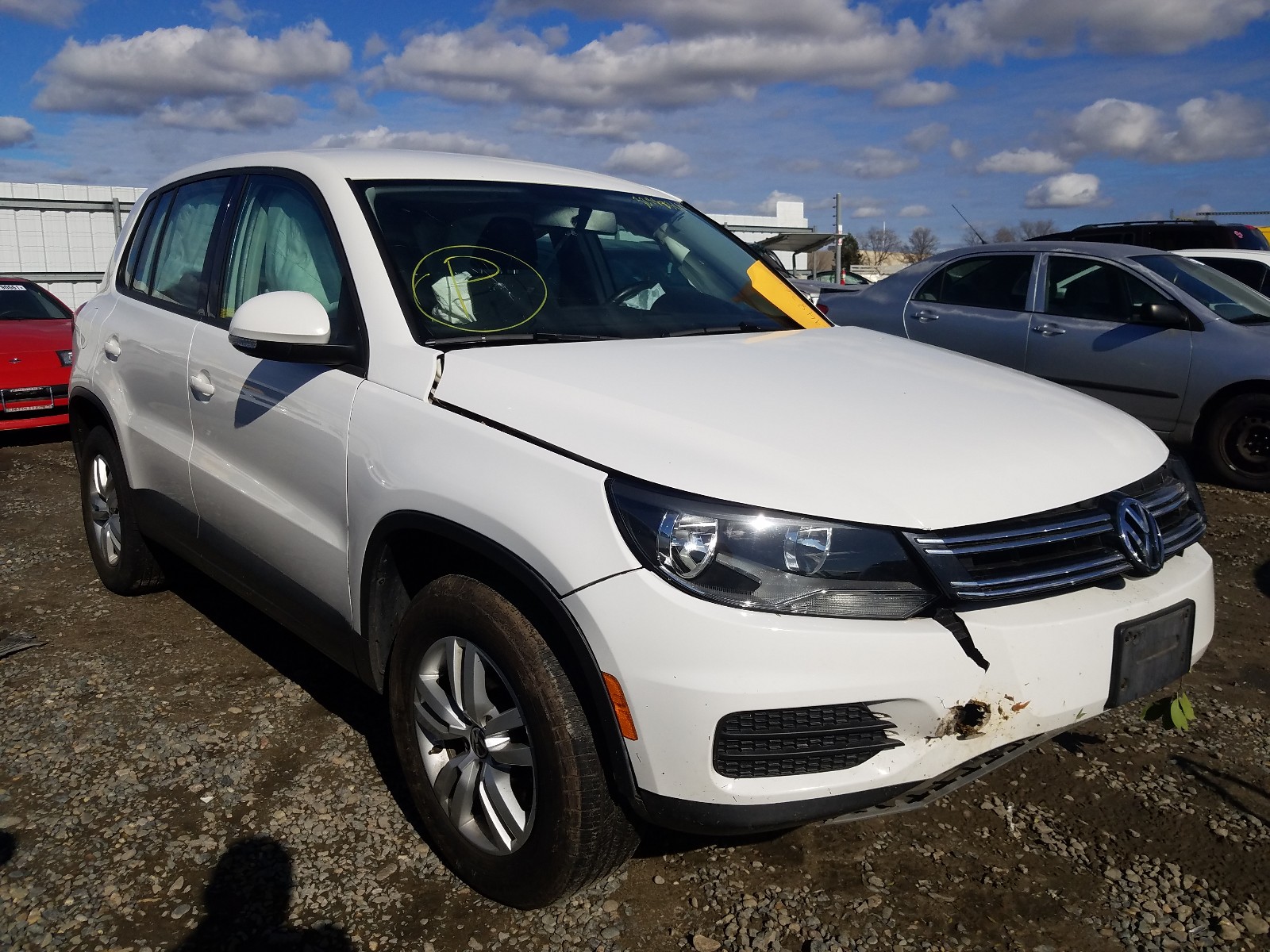 VOLKSWAGEN TIGUAN S 2013 wvgav3ax2dw589814