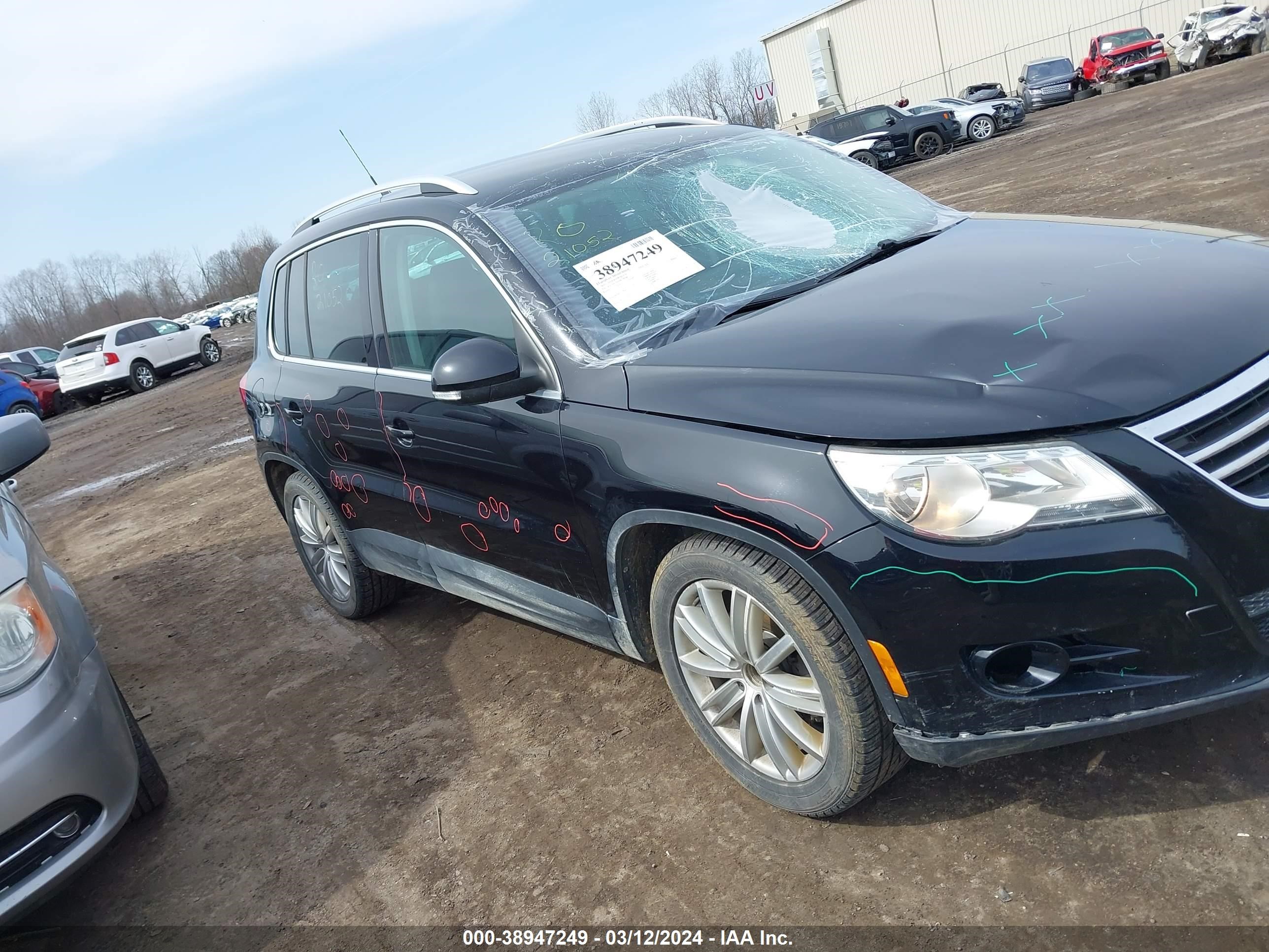 VOLKSWAGEN TIGUAN 2009 wvgav75n69w534144