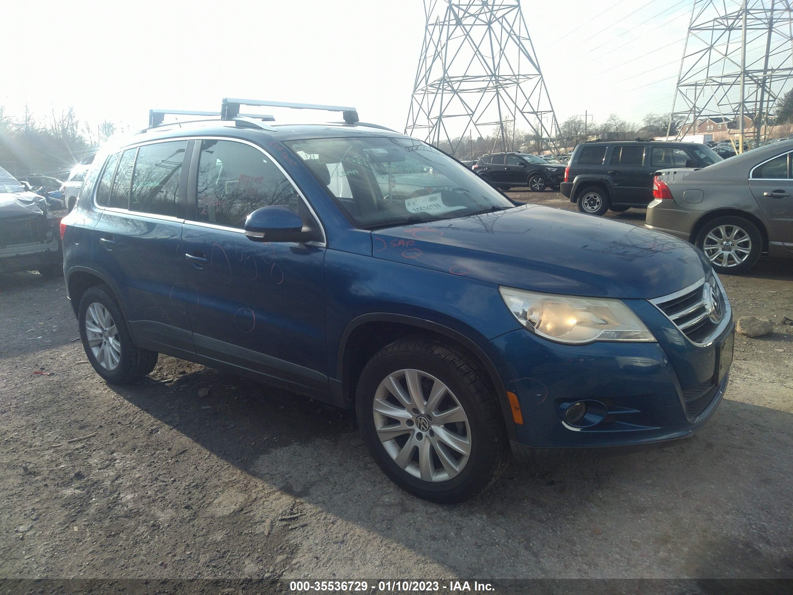 VOLKSWAGEN TIGUAN 2009 wvgav75nx9w004193