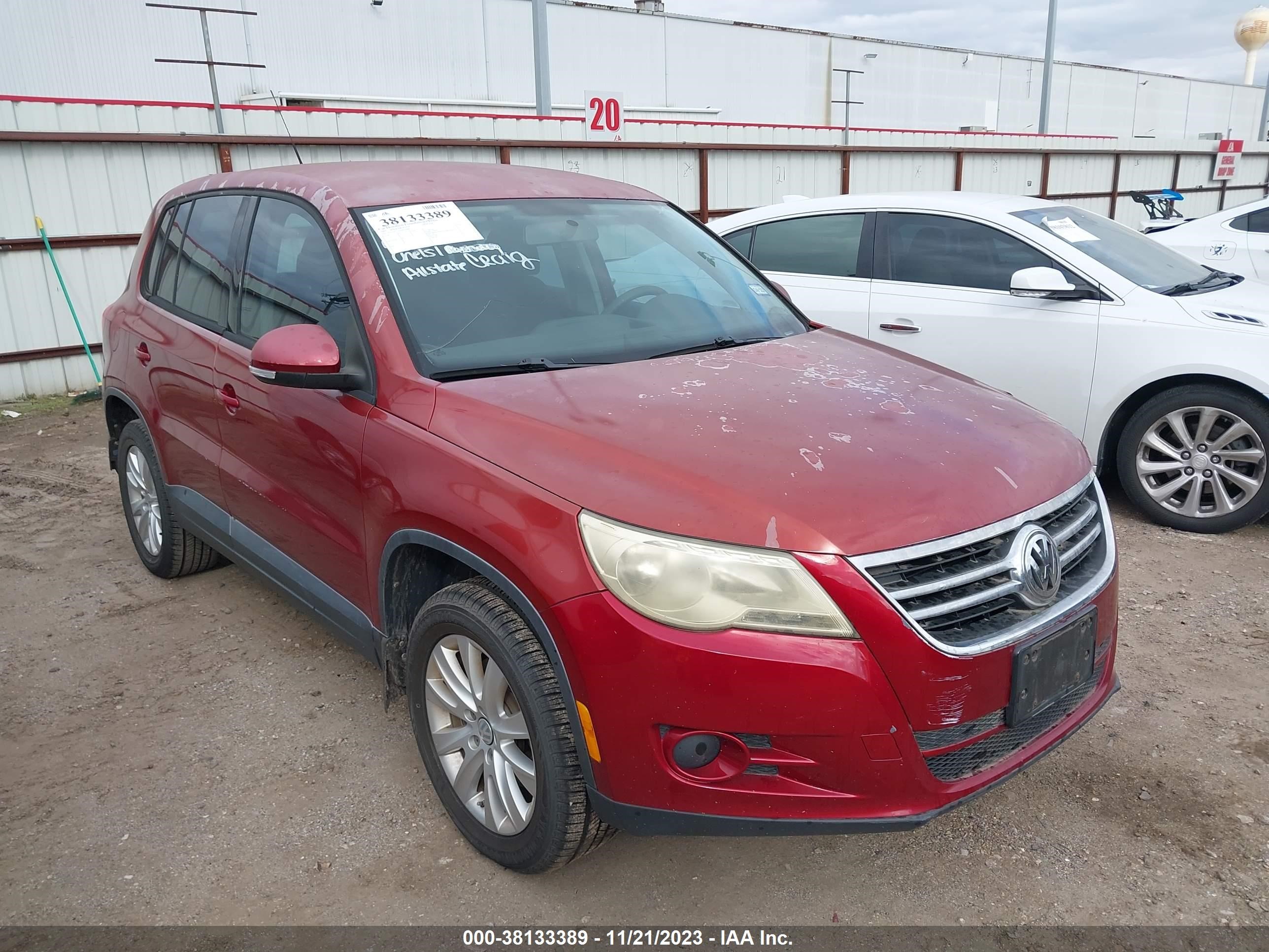 VOLKSWAGEN TIGUAN 2009 wvgav75nx9w520988