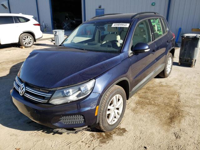 VOLKSWAGEN TIGUAN S 2016 wvgav7ax2gw602458