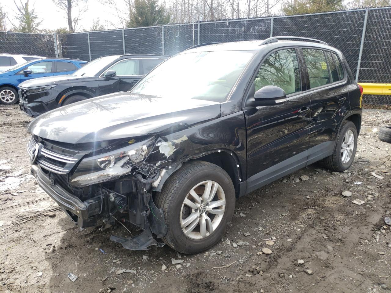 VOLKSWAGEN TIGUAN 2016 wvgav7ax4hk022556