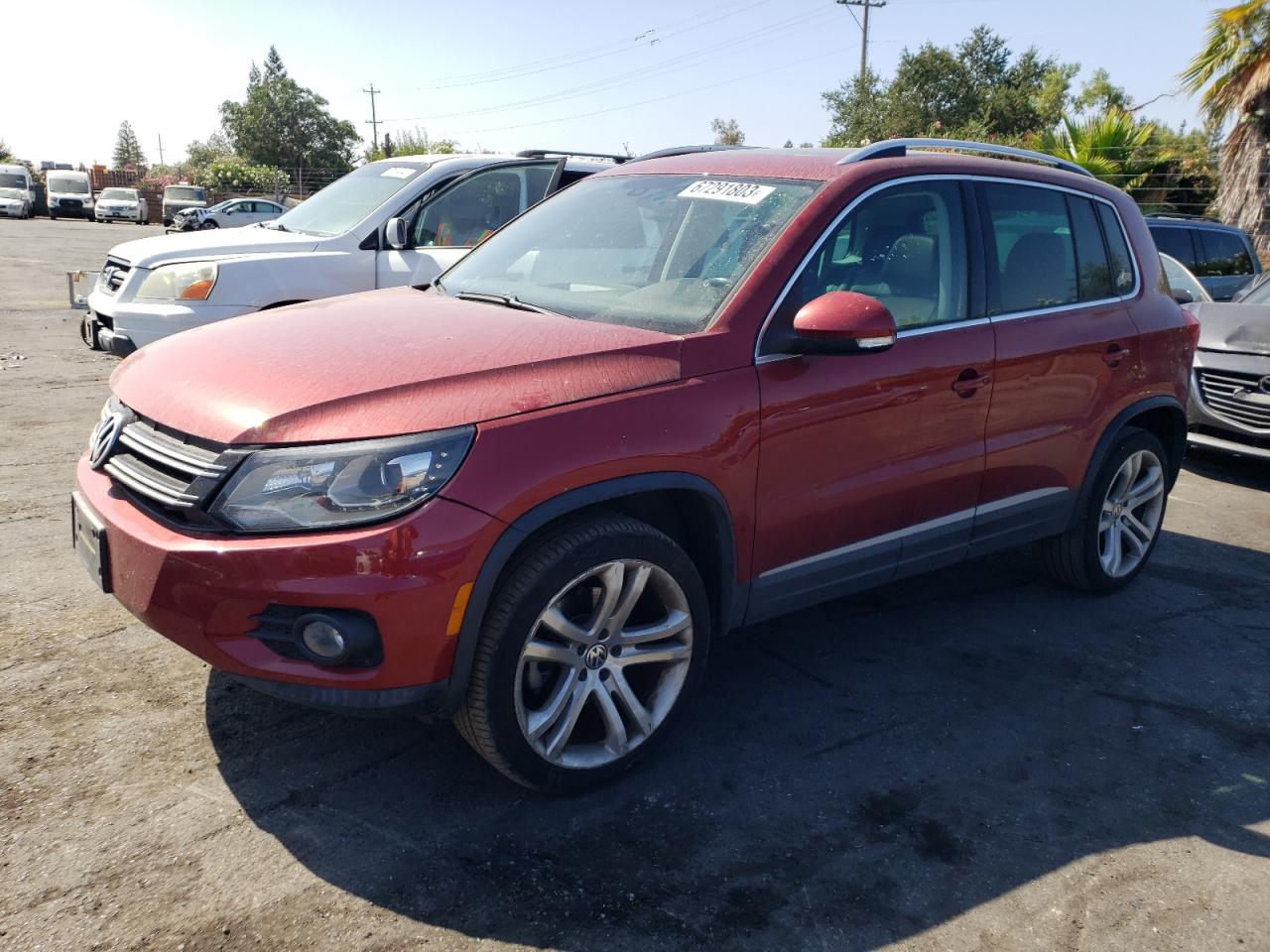 VOLKSWAGEN TIGUAN 2012 wvgav7ax8cw002571