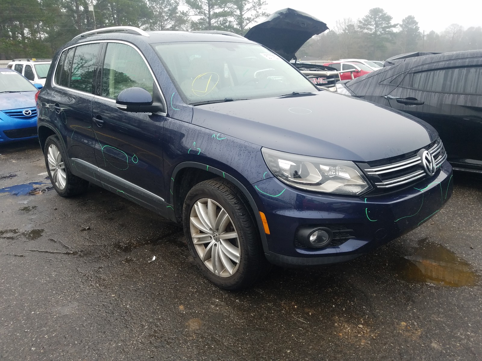 VOLKSWAGEN TIGUAN S 2016 wvgav7axxgw617175