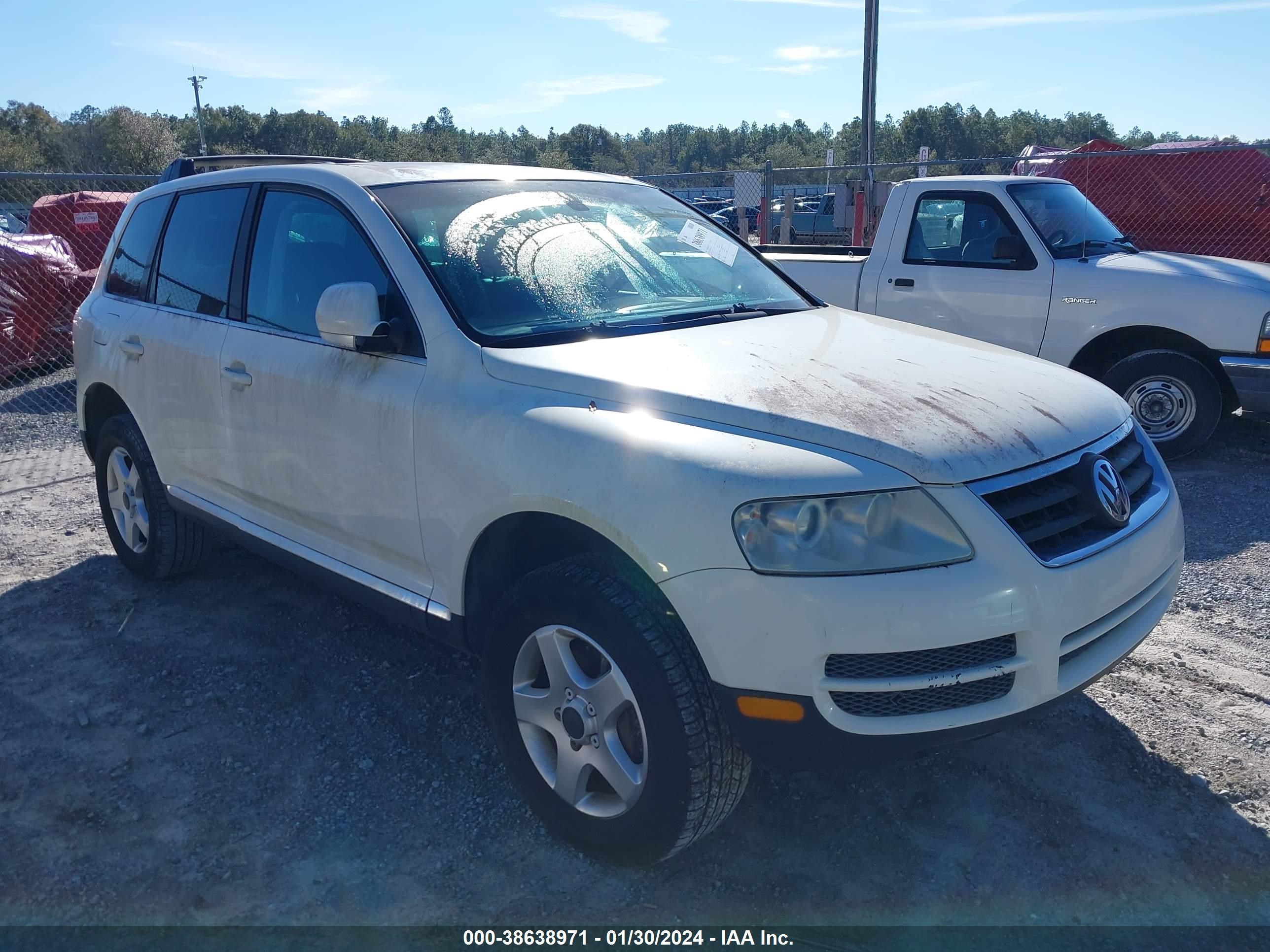 VOLKSWAGEN TOUAREG 2004 wvgbc67l64d034781