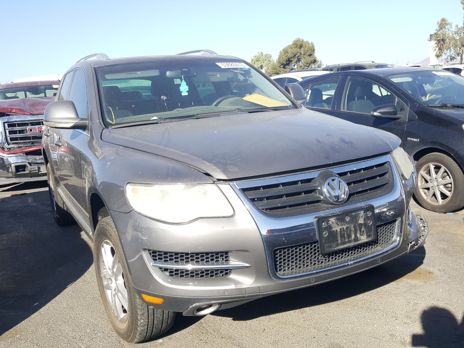 VOLKSWAGEN TOUAREG 2 2008 wvgbe77l08d022762