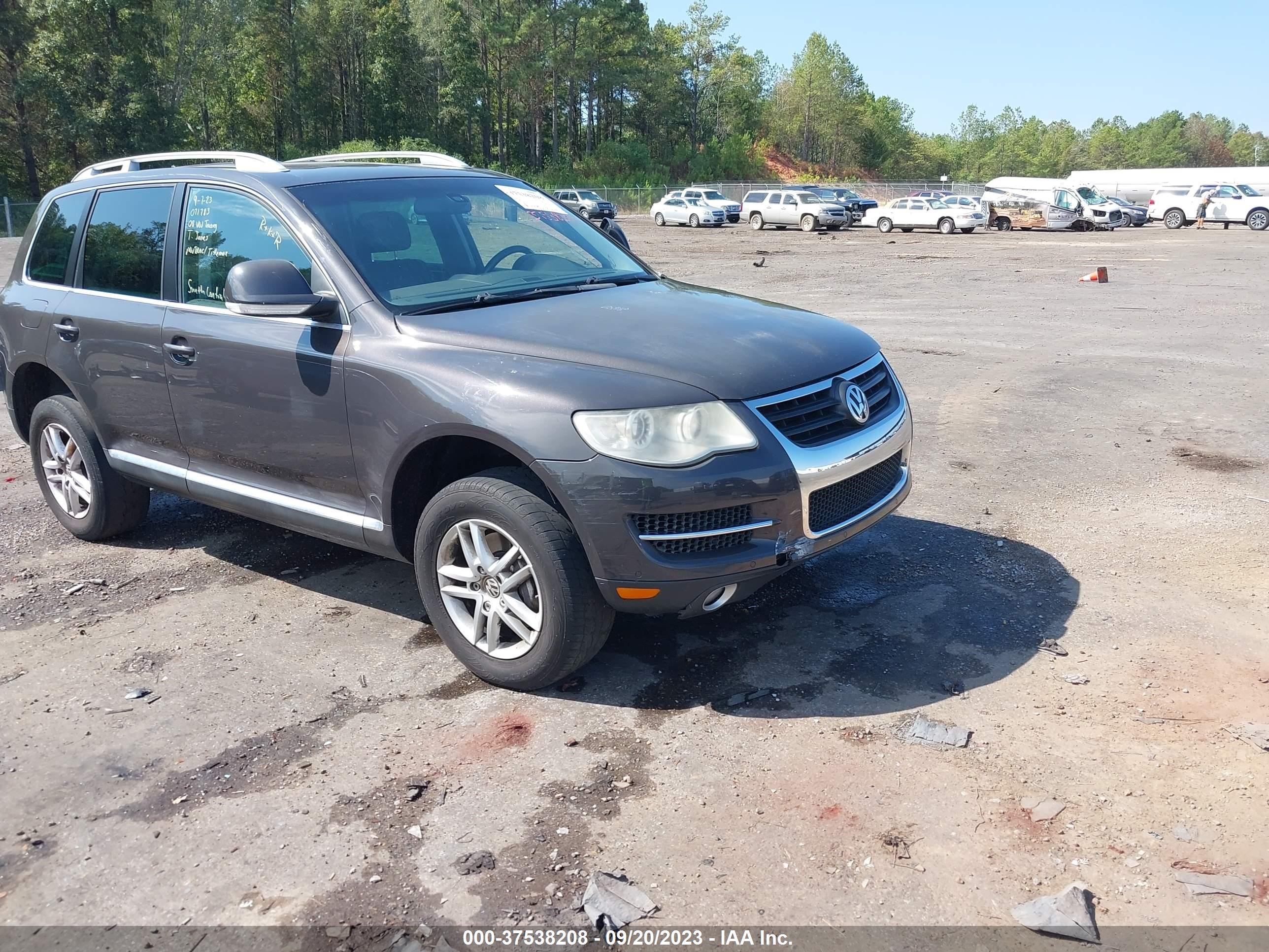 VOLKSWAGEN TOUAREG 2008 wvgbe77l08d071783